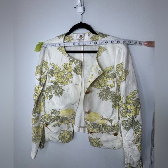Vintage Roberto Cavalli Blazer – IT 42 / US 10 – Botanical Print - Picture 7 of 9